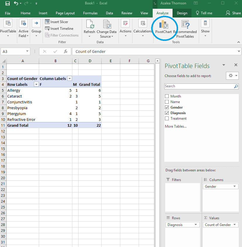 data analysis with excel for mac